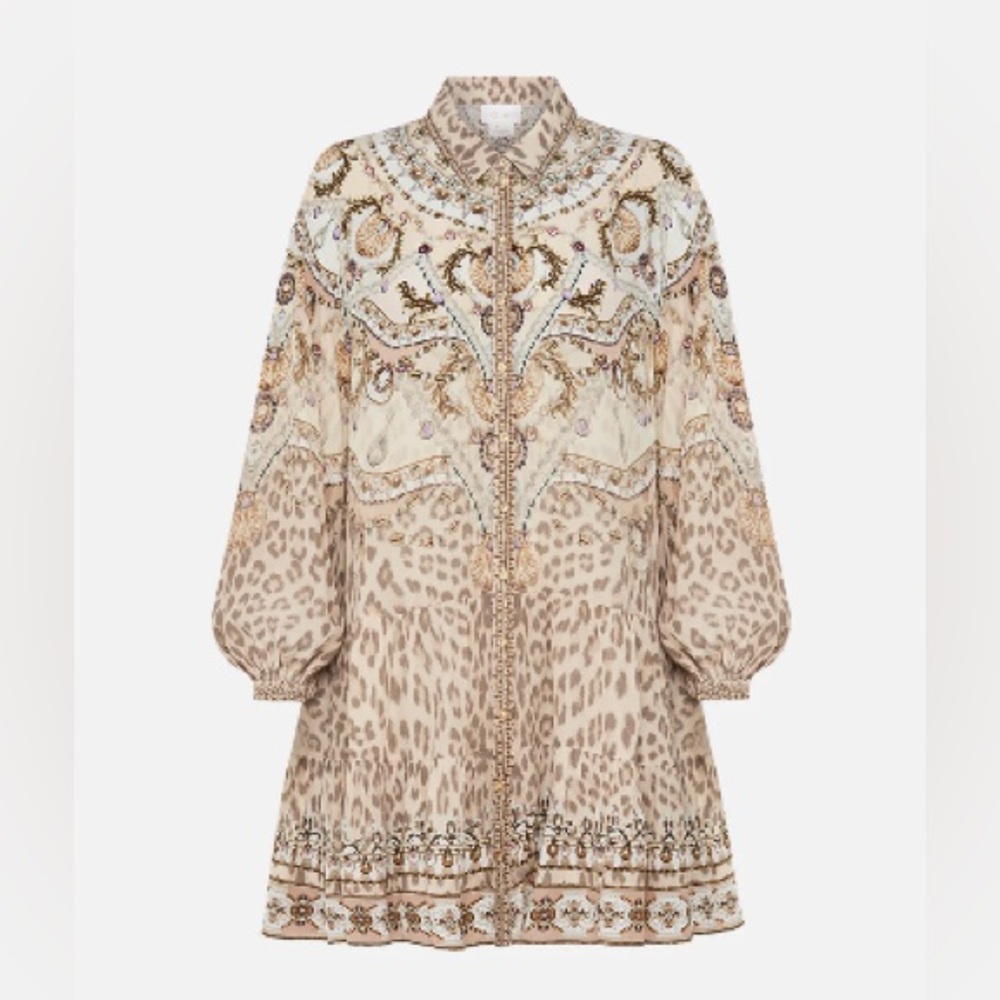 Camilla Leopard Print Dress